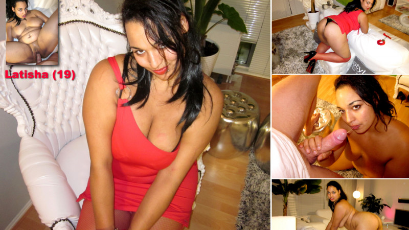 Half Spaans en half Surinaams, deze bloedgeile tiener Latisha (19)