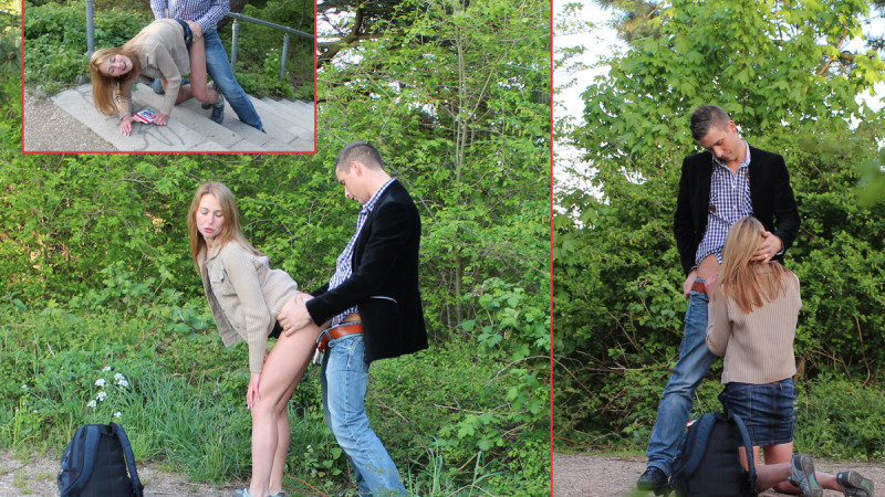 Geile BUITENSEX in 2013. Het moest er een keer van komen!