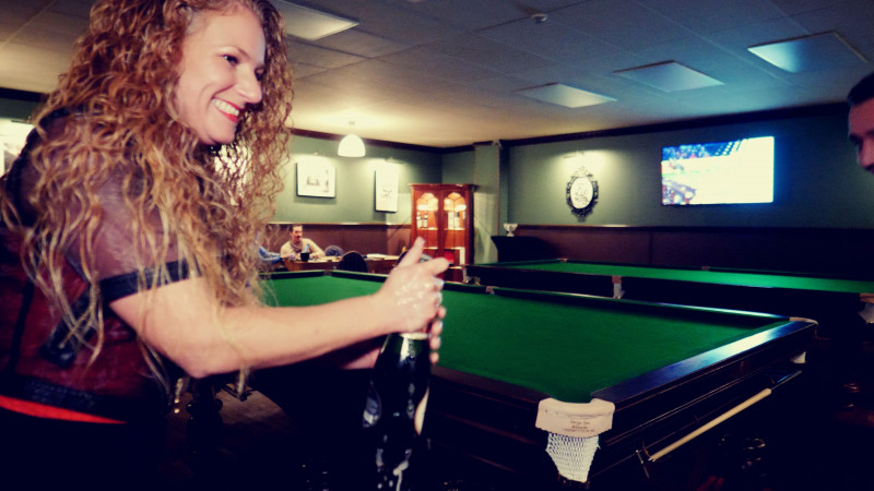 Strip-snooker is pas het begin