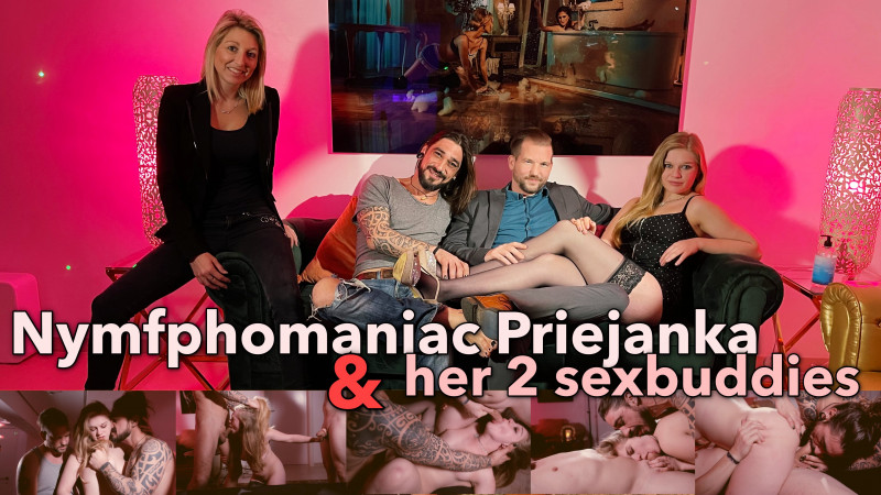 Nymfomane Priejanka en haar 2 sexbuddies