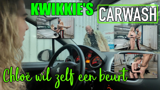 Kwikkies Carwash: Chloë heeft liever zelf een beurt