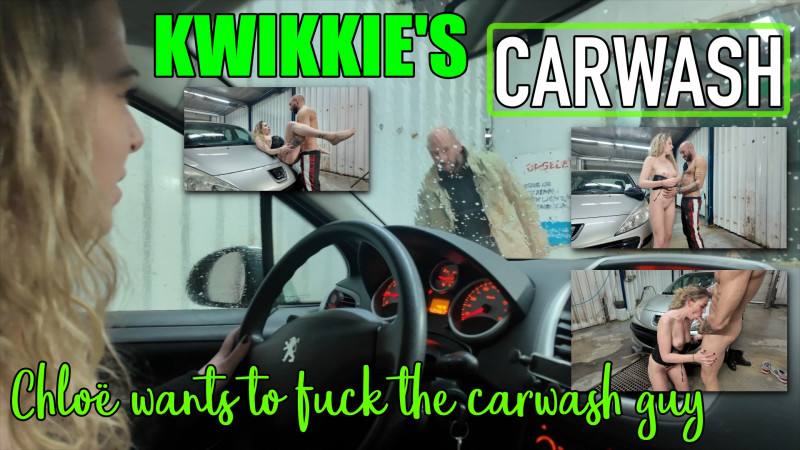 Kwikkies Carwash: Chloë heeft liever zelf een beurt