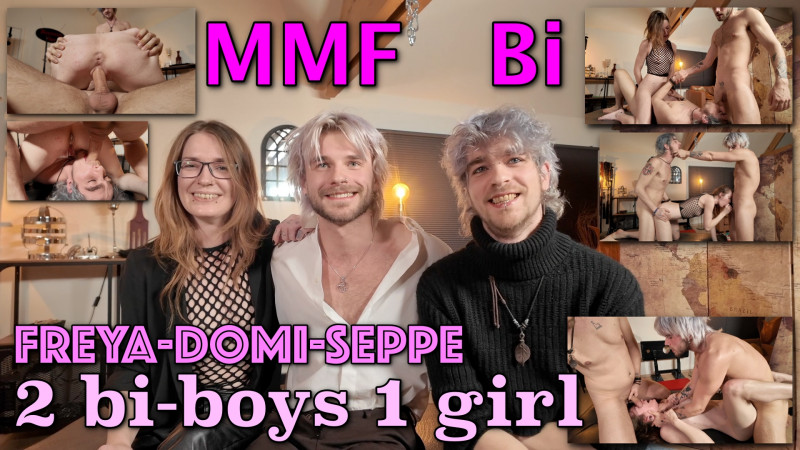 Freya en haar BI GUYS Seppe en Domi