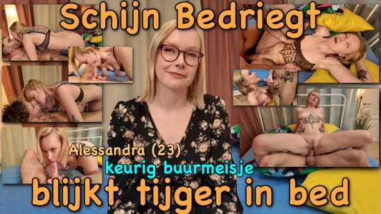 Alessandra (23): keurig buurmeisje blijkt beest in bed